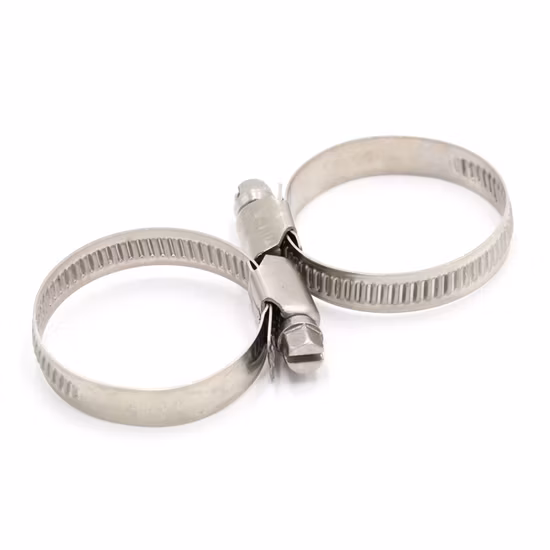 SS316 304 Band Worm Drive Clips German Type Hose Clamps