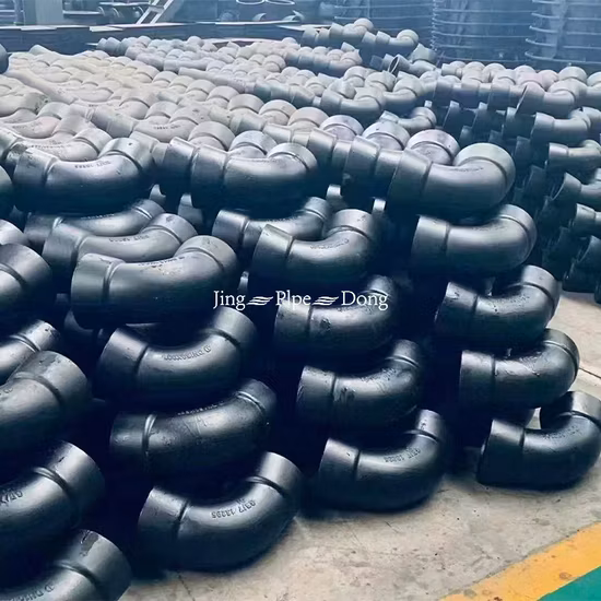 Cast Iron Three Ways Elbow Flanged Steel Pipe Fittings
