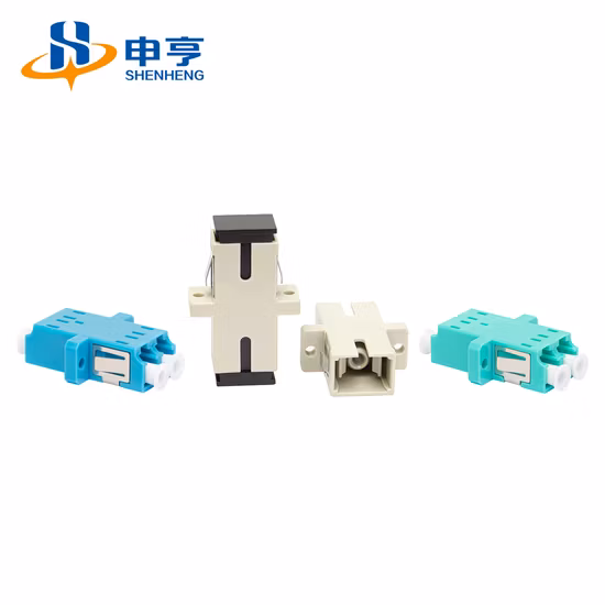 Sc Male Connector Hybrid Adaptor Flange Fiber Coupler Fiber