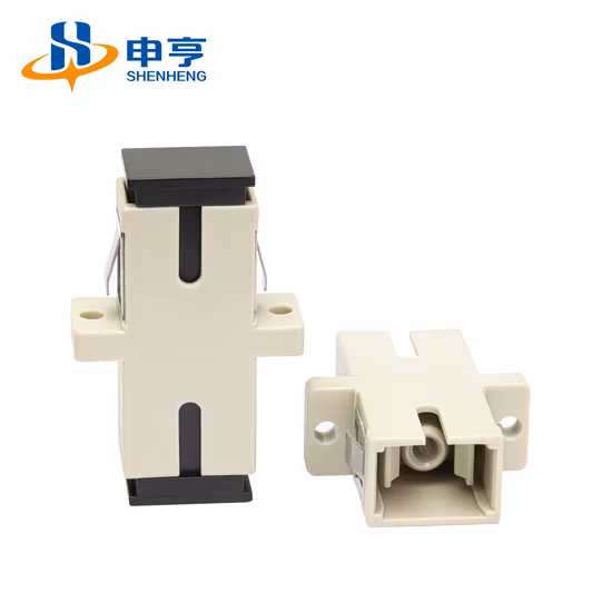 Sc Male Connector Hybrid Adaptor Flange Fiber Coupler Fiber