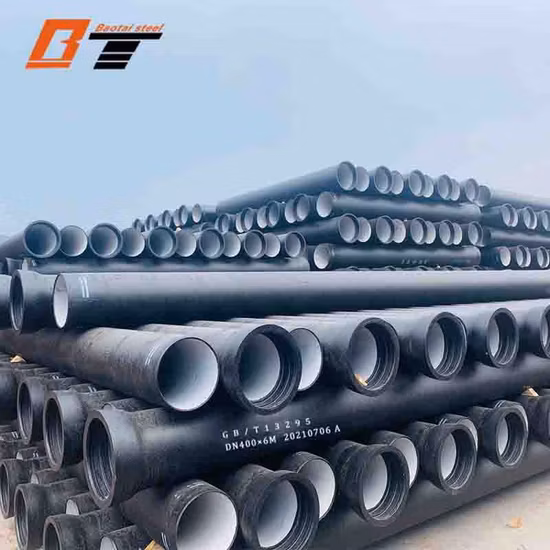 ISO2531 En545 En598 Class K7 K9 Water Pressure Ductile Iron Pipe