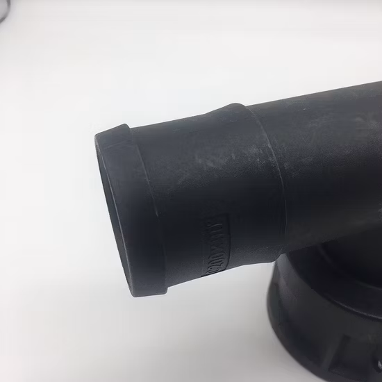 Body+ Gasket+ Handles+ Pins+ Rings+ Safety Clips 90 Degree Angle PP Quick Coupling IBC Adapter