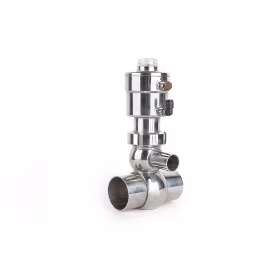 Stainless Steel Sanitary Sanitaire Food Grade Milk Pneumatic Vacuum Butterfly, Diaphragm, Safety Relief Valve, Non Return Check Ball Control Valve (JN-BV1001)