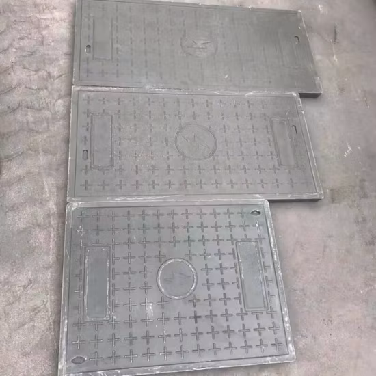 OEM B125 C250 D400 E600 F900 SMC Composite Manhole Cover Used of a Drainage System Customize Various Sizes Customized