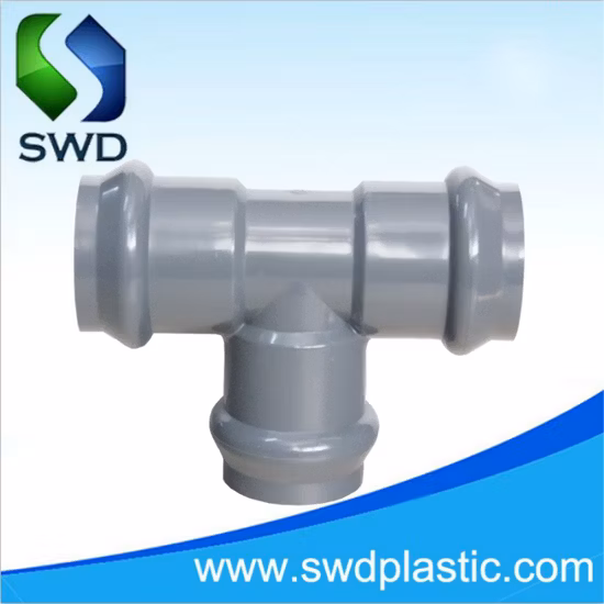 Equal Tee with Flanged Brance (F/S) Plastic PVC Pressure Pipe Fittings