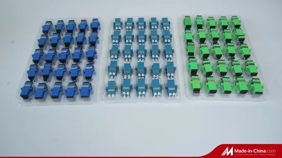 China Factory Price Singlemode LC to LC Sc/APC Upc Fiber Optic Fast Quick Connector Adaptor