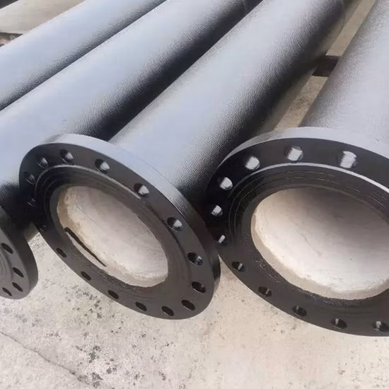 Ductile Iron Pipes ISO2531 Fittings for Sewage Water