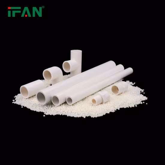 Ifan UPVC Elbow Socket PVC Pipe Fitting ASTM 2466 Pn25 UPVC Fitting
