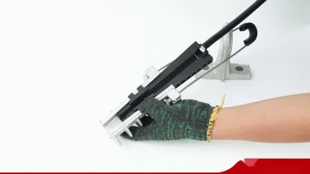 Neutral Transmission Overhead Line Dead End Strain Wedge Clamp