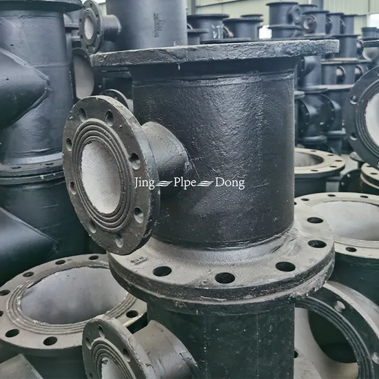 ISO2531, En545, En598 Cast Iron Flanged Socket Joint Fittings Ductile Iron Pipe Fittings